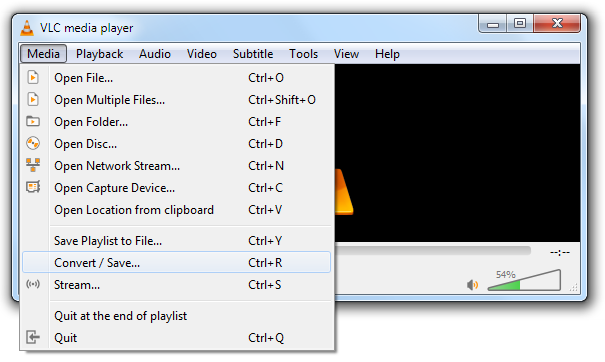 how to compress video files using vlc player