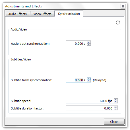 VLC_Subtitles_Sync