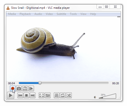 How to cut portions of a Video in VLC player