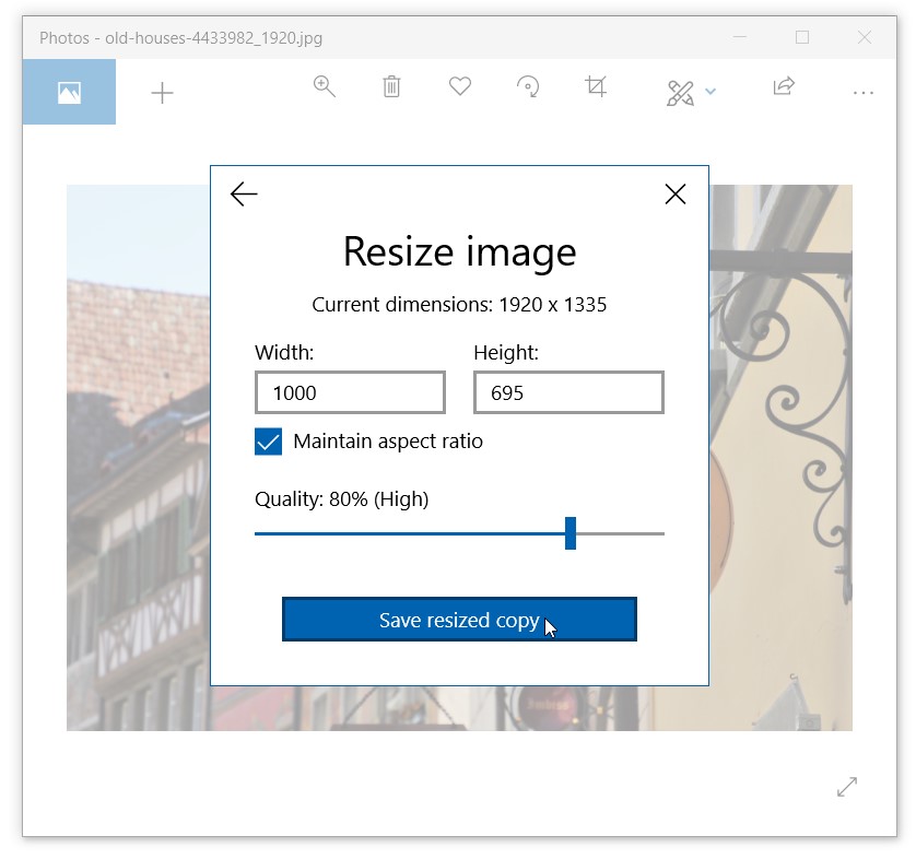 How to resize images in Windows 10 Photos and Paint 3D apps Digitional