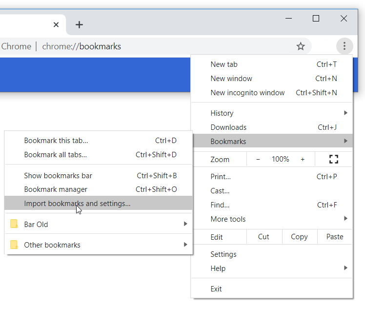 How to Save your Chrome Bookmarks to a Separate File - Digitional