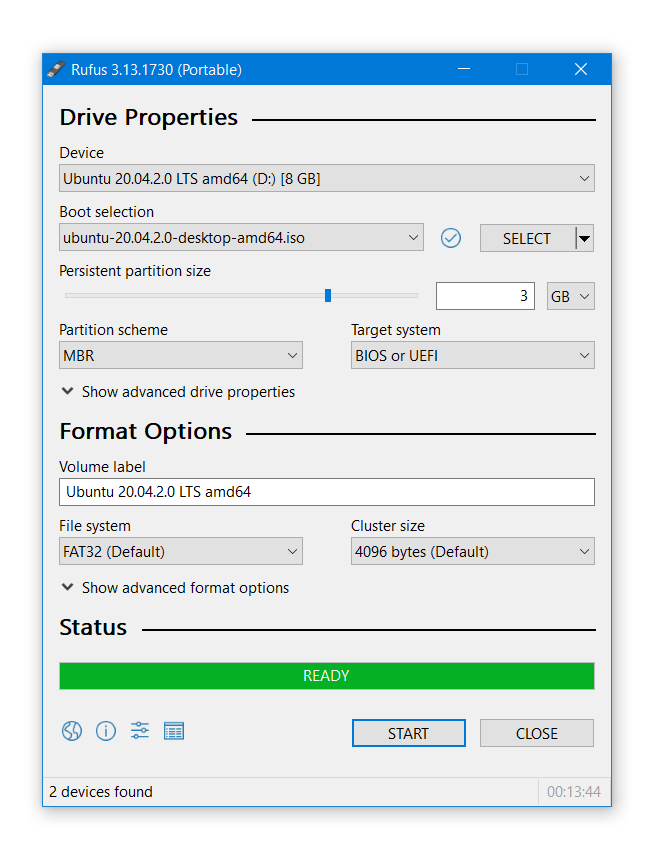 portable ubuntu usb windows repair disk