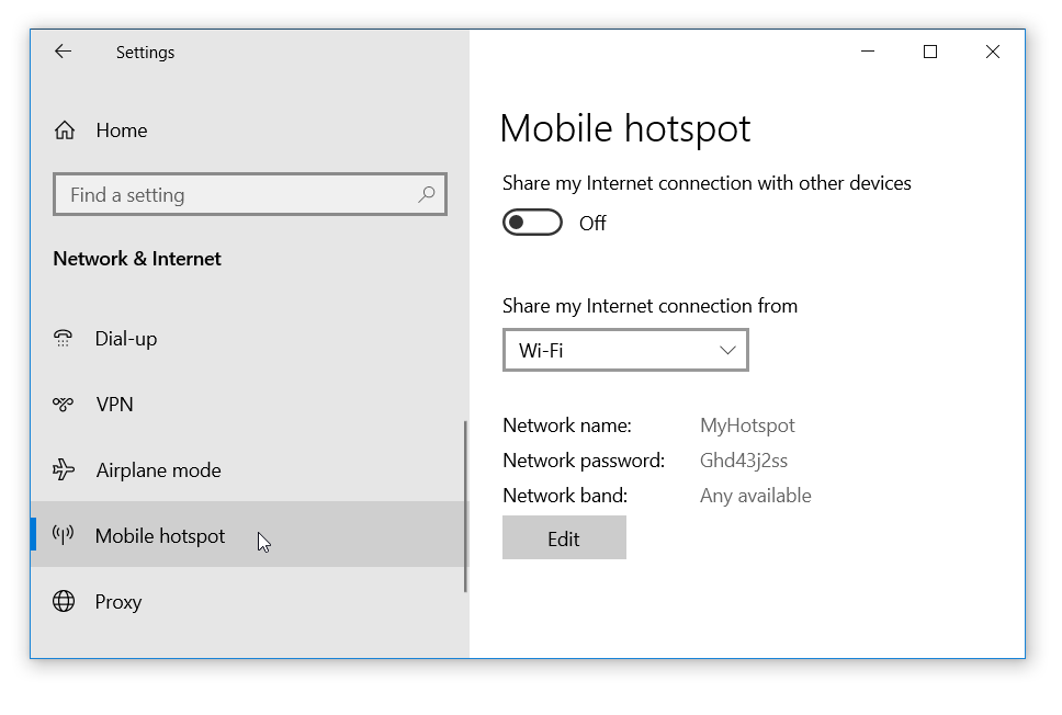 how to connect hotspot from iphone to hp laptop