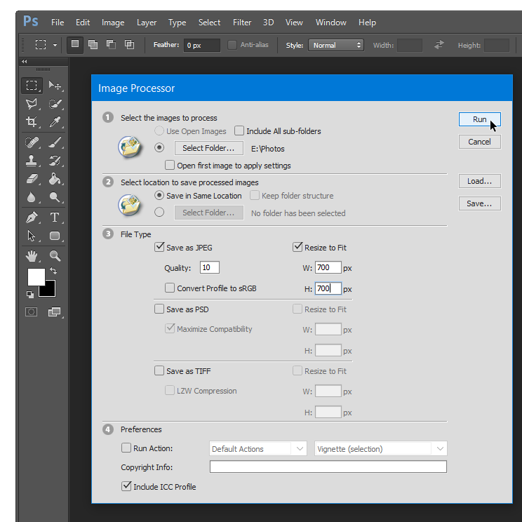 photoshop image processor script download