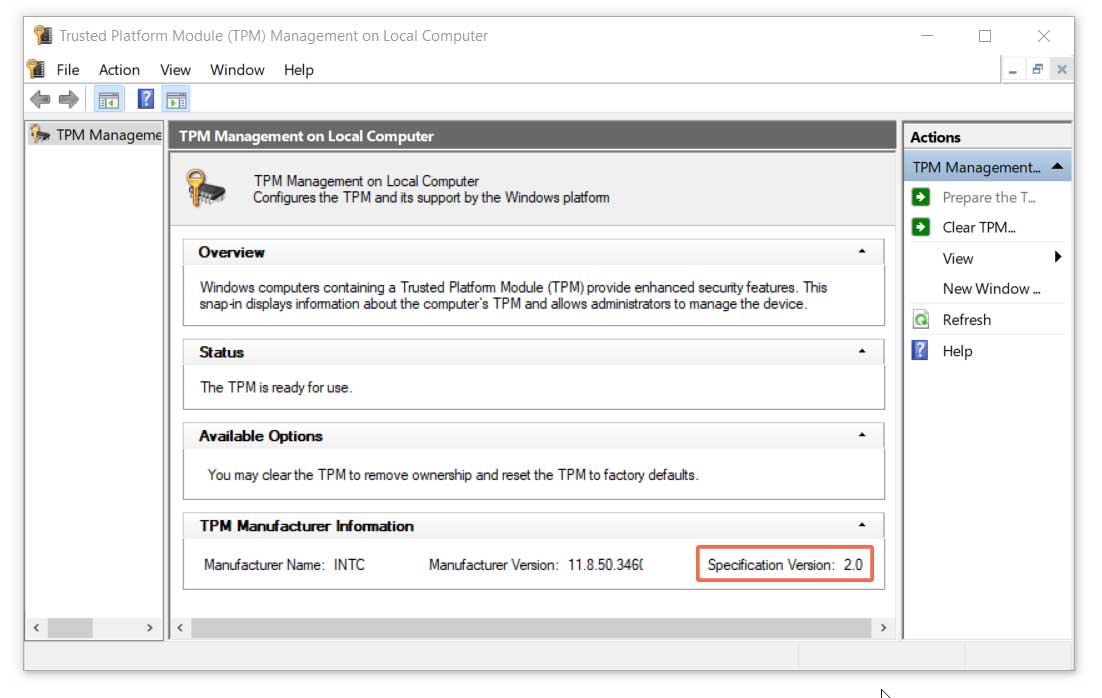 How to Check the TPM Version of Your PC in Windows 10 - Digitional