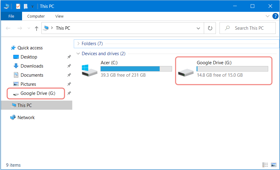 how-to-add-google-drive-to-file-explorer-in-windows-10