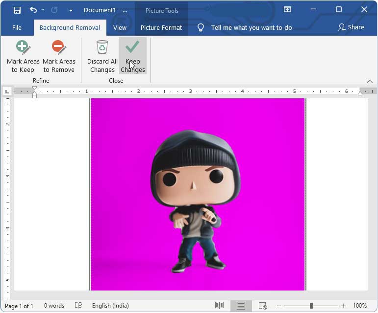 How To Remove Picture Background In Word 2019